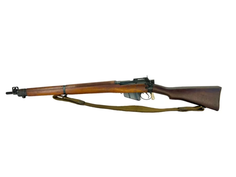 Navy Arms Enfield #4 Mk 1* .303 World War II French Resistance 1944 Dated "BS" and "PP" marked matching serial number bolt PP 1092 - Image 20