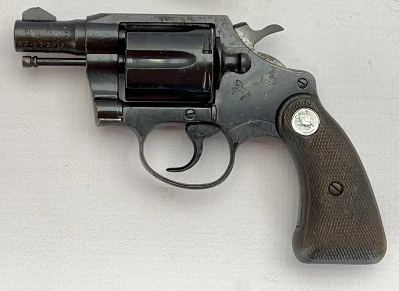 Colt Detective Special revolver 2" blue .38 Spl., 2nd Issue 1969 Mfg SN A37195 - Image 3