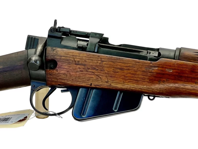 Navy Arms Enfield #4 Mk 1* .303 World War II French Resistance 1944 Dated "BS" and "PP" marked matching serial number bolt PP 1702 - Image 11