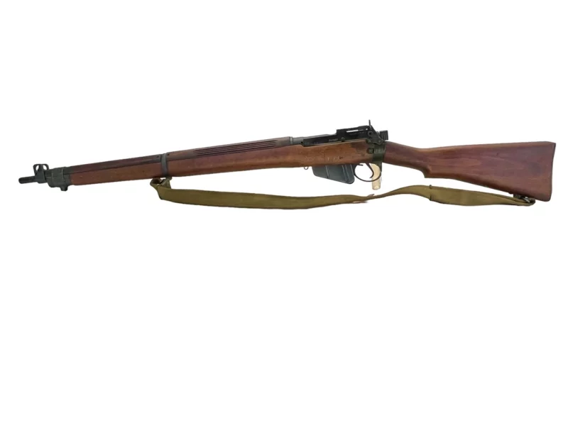 Navy Arms Enfield #4 Mk 1 .303 World War II French Resistance,1944 date "PP" marked, ROF(F) with matching bolt SN PP 0673 - Image 19