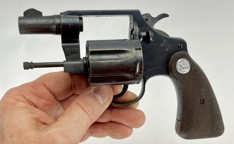 Colt Detective Special revolver 2" blue .38 Spl., 2nd Issue 1964 Mfg SN 906490 - Image 6