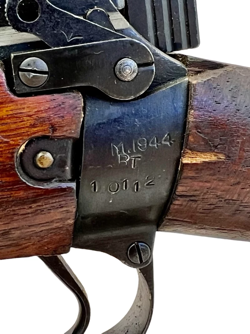 Navy Arms Enfield #4 Mk 1* .303 World War II French Resistance 1944 Dated "BT" marked non-matching SN bolt PP 0990 - Image 23