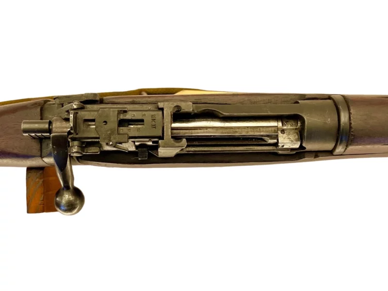 Navy Arms Enfield #4 Mk 1 .303 World War II French Resistance,1944 date "PP" marked, ROF(F) with matching bolt SN PP 1052 - Image 11