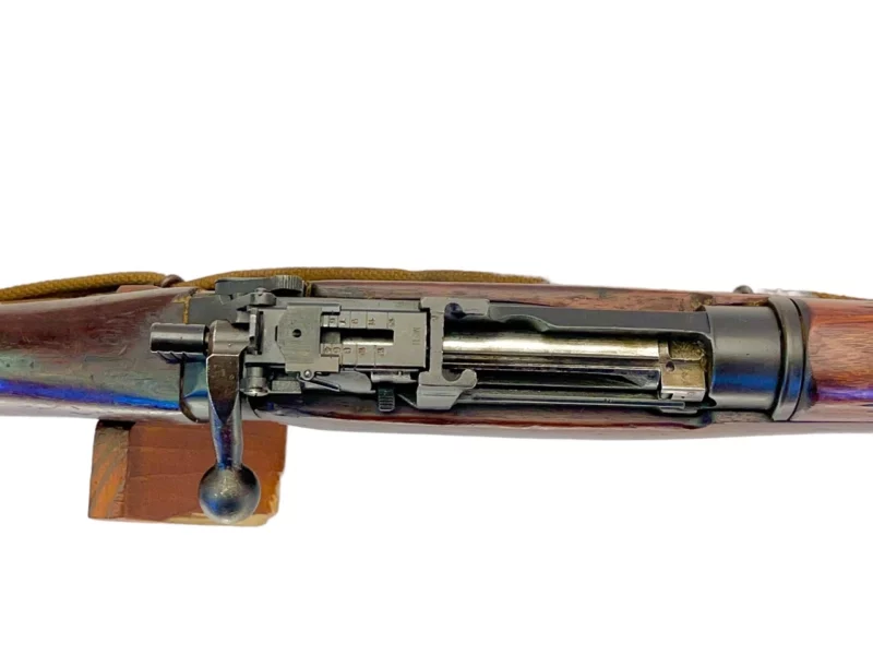 Navy Arms Enfield #4 Mk 1* .303 World War II French Resistance 1944 Dated "BS" and "PP" marked matching serial number bolt PP 0085 - Image 15