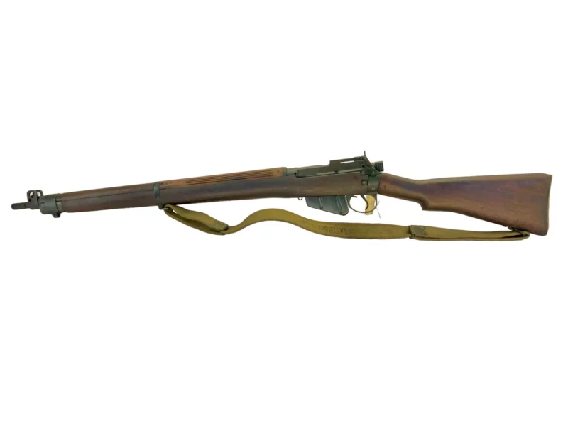Navy Arms Enfield #4 Mk 1* .303 World War II French Resistance 1944 Dated "BS" and "PP" marked matching serial number bolt PP 0840 - Image 20