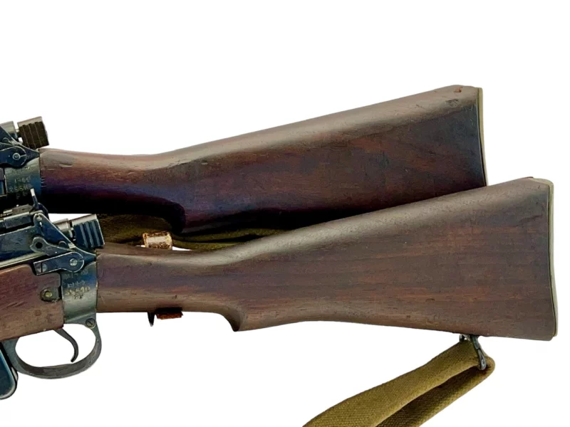 Navy Arms Enfield #4 Mk 1 .303 World War II French Resistance 1944 Dated duplicate serial numbered pair 35510/35510 - Image 18