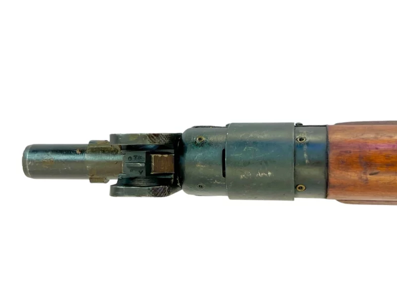 Navy Arms Enfield #4 Mk 1 .303 World War II French Resistance,1944 date "PP" marked, ROF(F) with matching bolt Zinc buttplate SN PP 1393 - Image 13