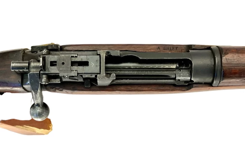 Navy Arms Enfield #4 Mk 1 .303 World War II French Resistance,1943 date "PP" marked, FTR Maltby Mfg. non-matching bolt SN PP 1830 - Image 14