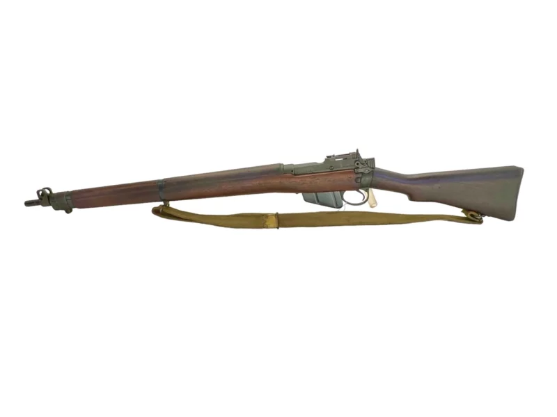 Navy Arms Enfield #4 Mk 1* .303 World War II French Resistance 1944 Dated "BT" and "PP" marked matching serial number bolt PP 1827 - Image 18