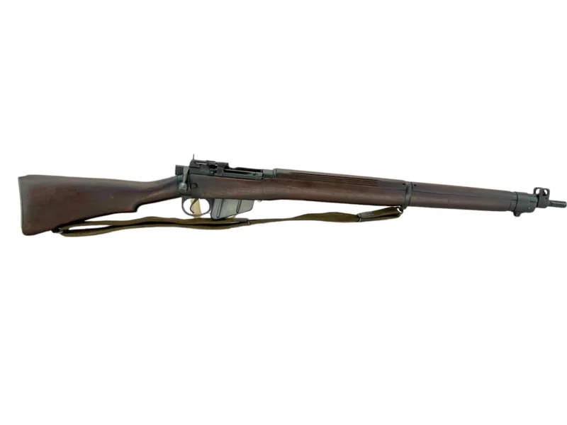 Navy Arms Enfield #4 Mk 1 .303 World War II French Resistance,1944 date "PP" marked, ROF(F) with matching bolt SN PP 1453 - Image 7