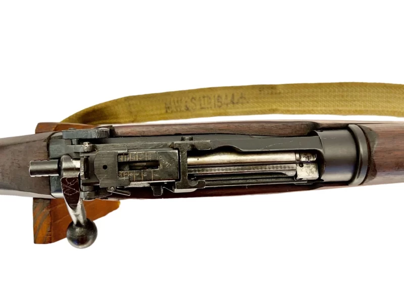 Navy Arms Enfield #4 Mk 1 .303 World War II French Resistance 1944 Dated "BU" "PP" marked matching bolt SN PP 0954 - Image 12