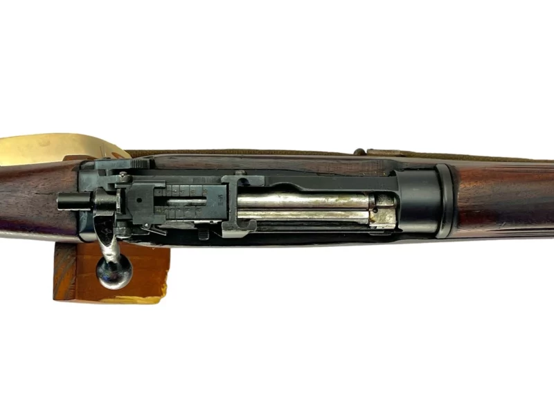 Navy Arms Enfield #4 Mk 1* .303 World War II French Resistance 1944 Dated "BS" marked matching serial number bolt PP 1925 - Image 14