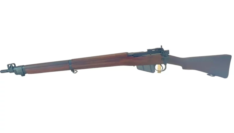 Navy Arms Enfield #4 Mk 1 .303 World War II French Resistance 1944 Dated "BT" and "PP" marked non-matching serial number bolt PP 0257 - Image 14
