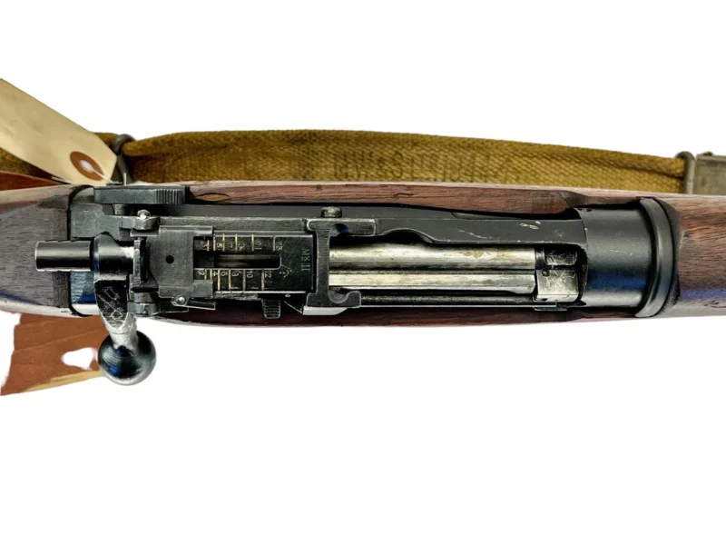 Navy Arms Enfield #4 Mk 1* .303 World War II French Resistance 1944 Dated "BT" and "PP" marked matching serial number bolt PP 1504 - Image 14