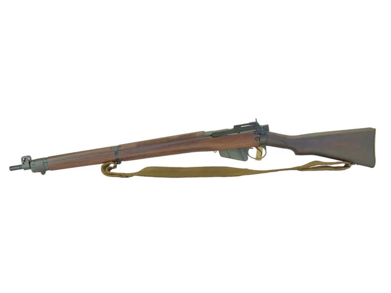 Navy Arms Enfield #4 Mk 1* .303 World War II French Resistance 1944 Dated "BT" marked non-matching SN bolt PP 1124 - Image 19