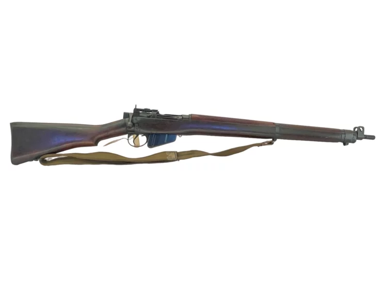 Navy Arms Enfield #4 Mk 1* .303 World War II French Resistance 1944 Dated "BS" and "PP" marked matching serial number bolt PP 0550 - Image 10