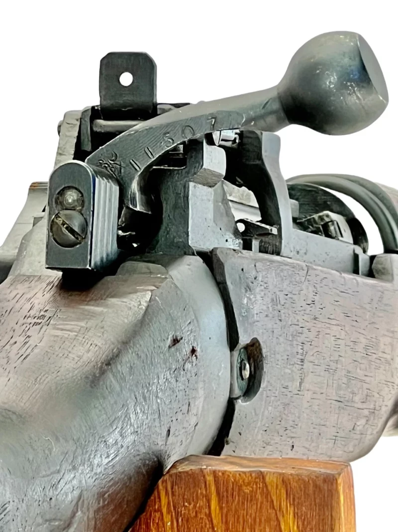 Navy Arms Enfield #4 Mk 1* .303 World War II French Resistance 1944 Dated "BT" marked non-matching SN bolt PP 1124 - Image 17