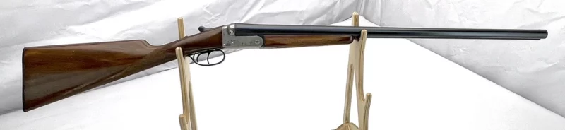 side by side 12ga shotgun Spanish Master Boxlock SN 135759 - Image 7