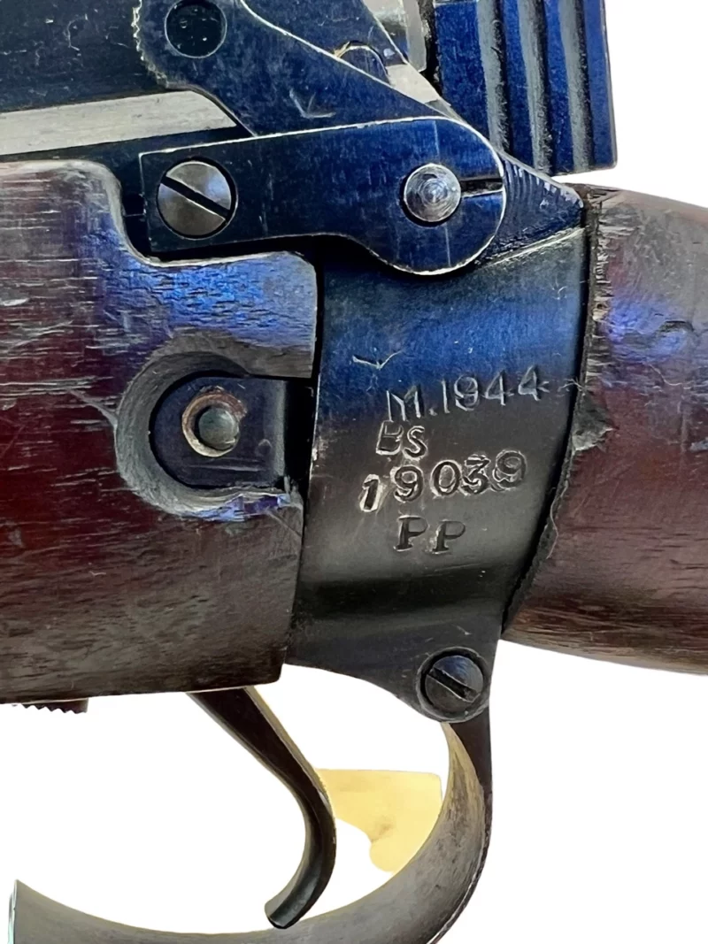 Navy Arms Enfield #4 Mk 1* .303 World War II French Resistance 1944 Dated "BS" and "PP" marked matching serial number bolt PP 0550 - Image 22