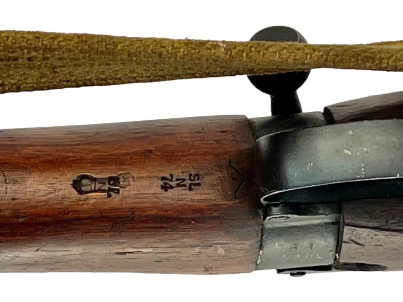 Navy Arms Enfield #4 Mk 1* .303 World War II French Resistance 1944 Dated "BT" "PP" marked non-matching SN bolt PP 1253 - Image 18