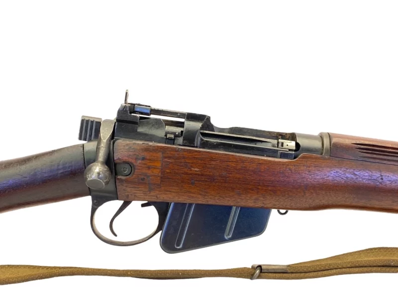 Navy Arms Enfield #4 Mk 1* .303 World War II French Resistance 1944 Dated "BT" and "PP" marked matching serial number bolt PP 1443 - Image 12