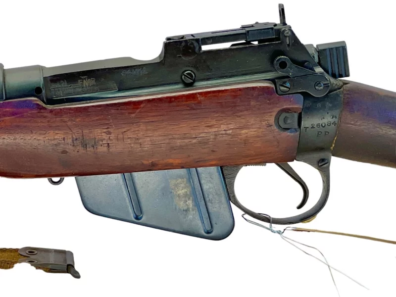 Navy Arms Enfield #4 Mk 1 .303 World War II French Resistance,1943 date "PP" marked, FTR Maltby Mfg. non-matching bolt SN PP 0535 - Image 20