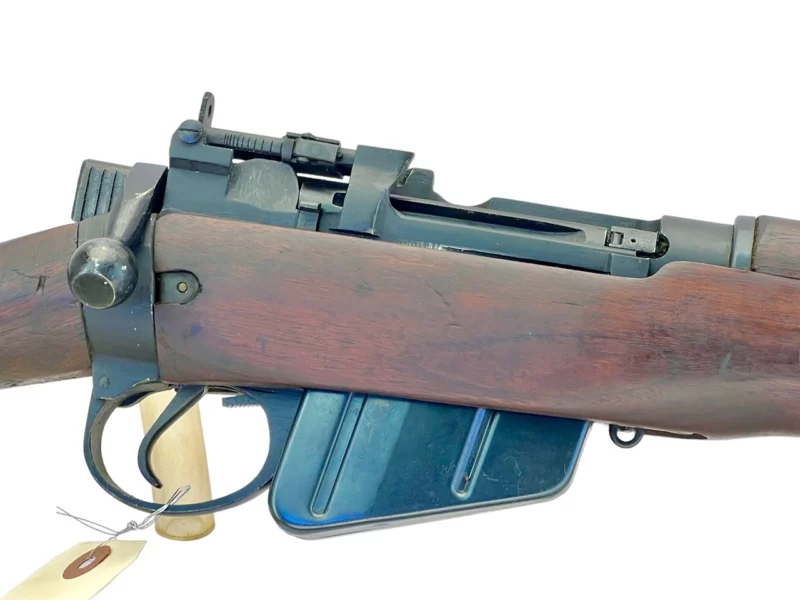 Navy Arms Enfield #4 Mk 1 .303 World War II French Resistance,1944 date "PP" marked, ROF(F) with matching bolt SN PP 0987 - Image 10