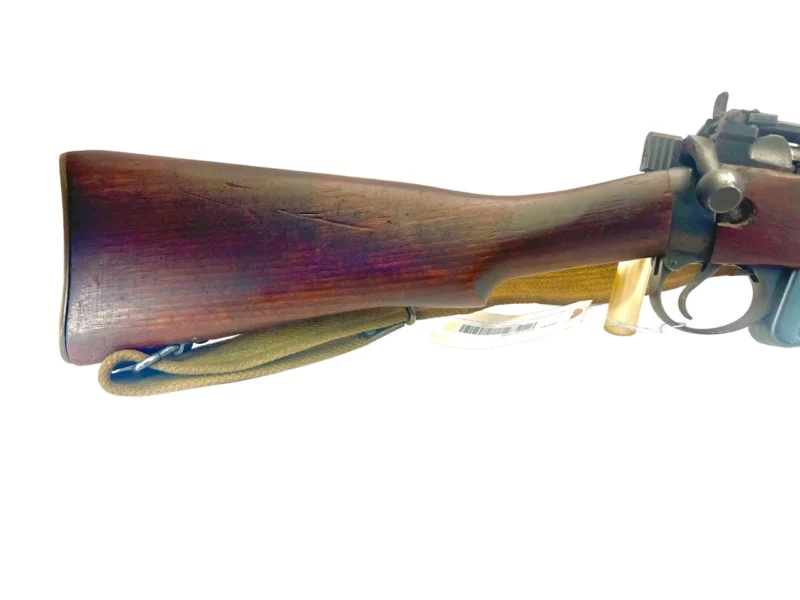 Navy Arms Enfield #4 Mk 1* .303 World War II French Resistance1944 Dated "BS" and "PP" marked non-matching serial number bolt PP 0935 - Image 17