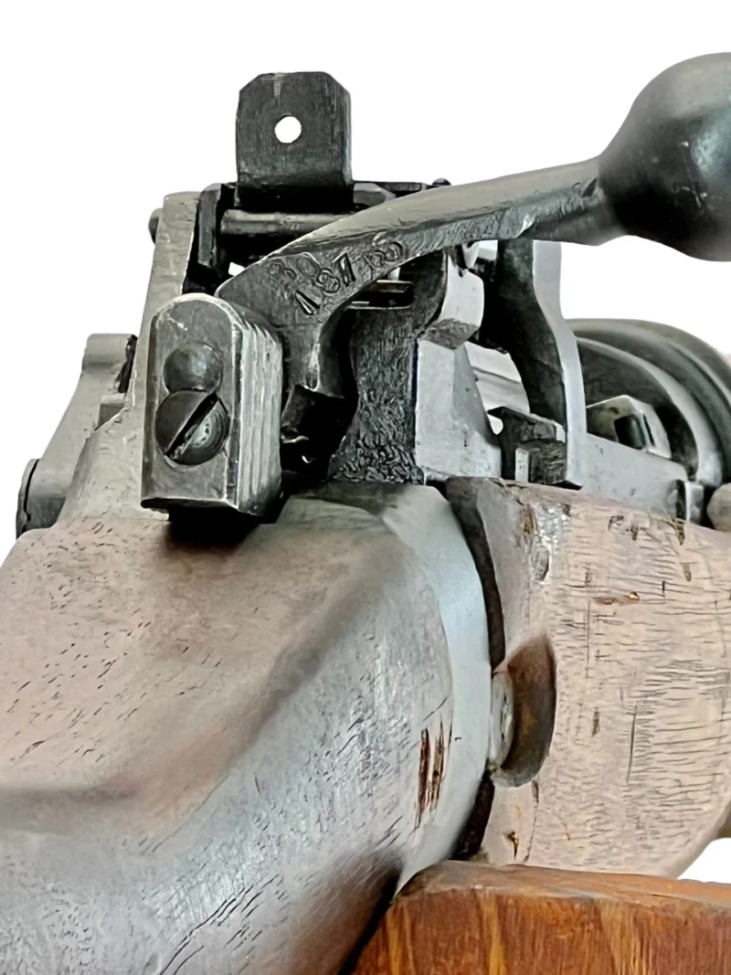 Navy Arms Enfield #4 Mk 1* .303 World War II French Resistance 1944 Dated "BS" and "PP" marked 1854matching serial number bolt PP - Image 17