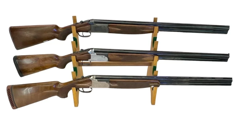 12ga O/U shotgun Spanish Lanber G-VG cond. Full/Mod