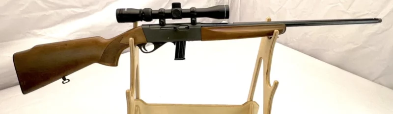 Anschutz 520 semi-auto .22LR rifle with scope and 10-rd magazine SN 17476