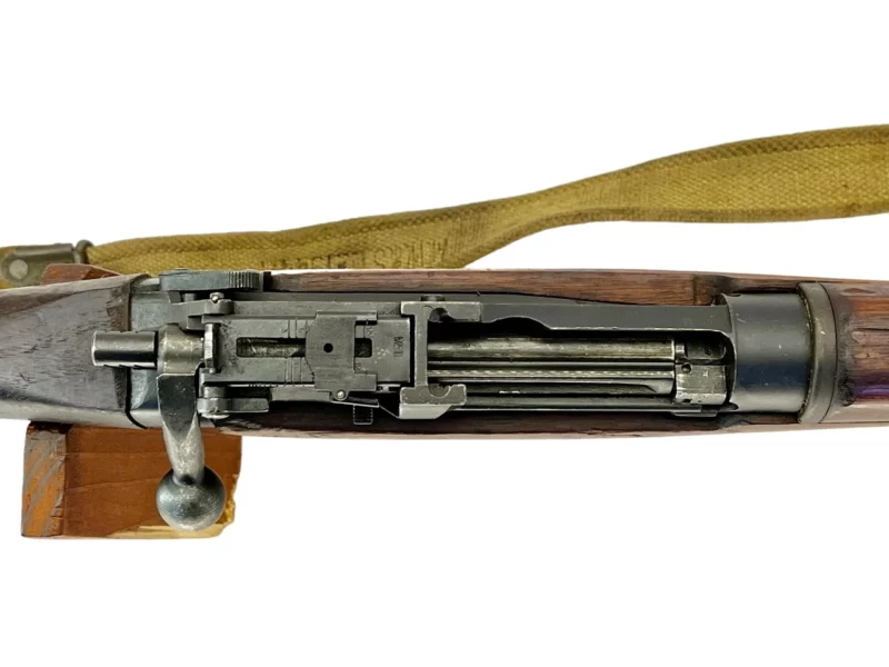 Navy Arms Enfield #4 Mk 1* .303 World War II French Resistance 1944 Dated "BT" "PP" marked non-matching SN bolt PP 0887 - Image 15
