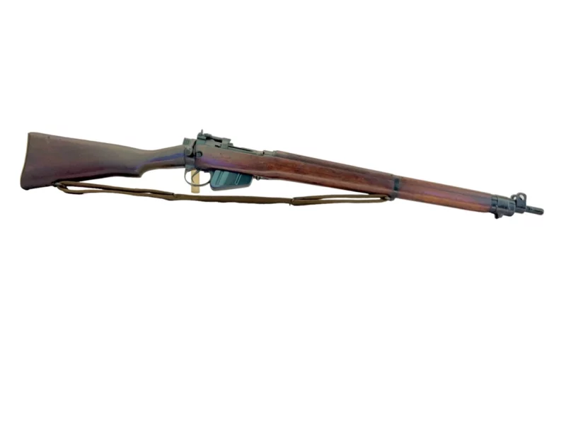Navy Arms Enfield #4 Mk 1* .303 World War II French Resistance 1944 Dated "BS" and "PP" marked matching serial number bolt PP 0484 - Image 10
