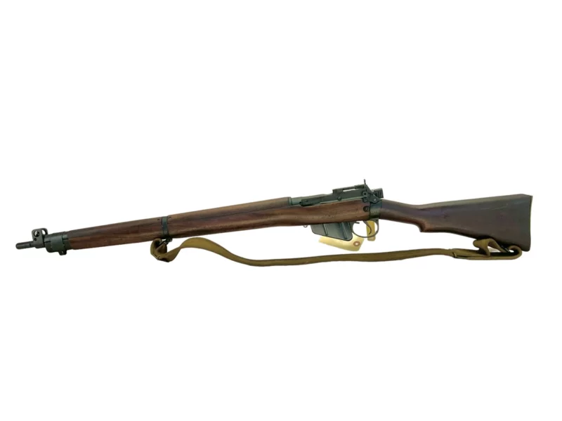 Navy Arms Enfield #4 Mk 1 .303 World War II French Resistance 1944 Dated "BT" and "PP" marked matching serial number bolt PP 1467 - Image 20