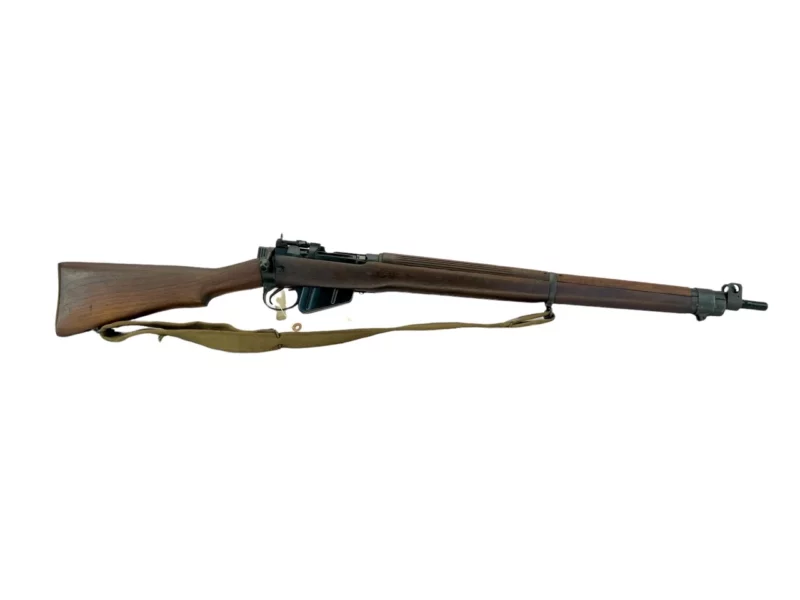 Navy Arms Enfield #4 Mk 1 .303 World War II French Resistance,1944 date "PP" marked, ROF(F) with matching bolt SN PP 0290 - Image 7