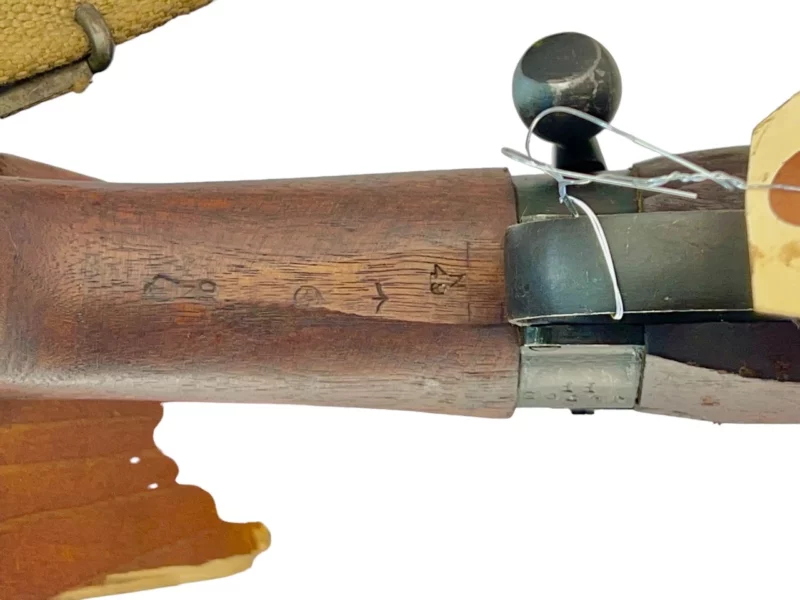 Navy Arms Enfield #4 Mk 1* .303 World War II French Resistance 1944 Dated "BS" and "PP" marked matching serial number bolt PP 1375 - Image 23