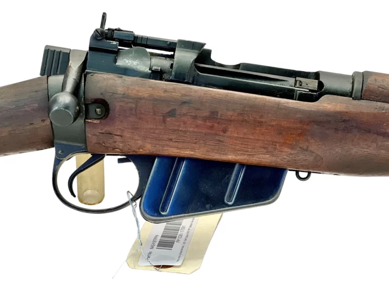 Navy Arms Enfield #4 Mk 1 .303 World War II French Resistance 1944 Dated "BT" and "PP" marked non-matching serial number bolt PP 1338 - Image 11