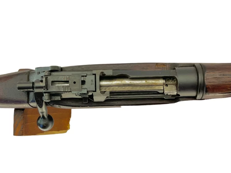 Navy Arms Enfield #4 Mk 1* .303 World War II French Resistance1944 Dated "BS" marked matching serial number bolt PP 1807 - Image 14
