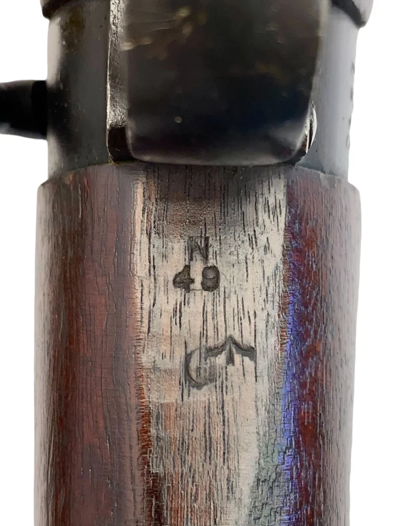 Navy Arms Enfield #4 Mk 1* .303 World War II French Resistance 1944 Dated "BS" marked matching serial number bolt PP0081 - Image 11