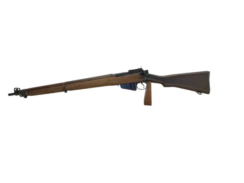 Navy Arms Enfield #4 Mk 1* .303 World War II French Resistance1944 Dated "BS" and "PP" marked non-matching serial number bolt PP 0605 - Image 18