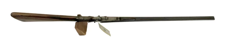 Belgium 410 side by side shotgun external hammer, fold-over “poacher’s gun” 35819 - Image 3