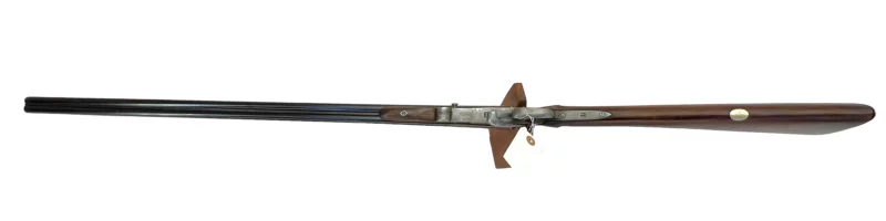 Belgium 410 side by side shotgun external hammer, fold-over “poacher’s gun” 38419 - Image 7
