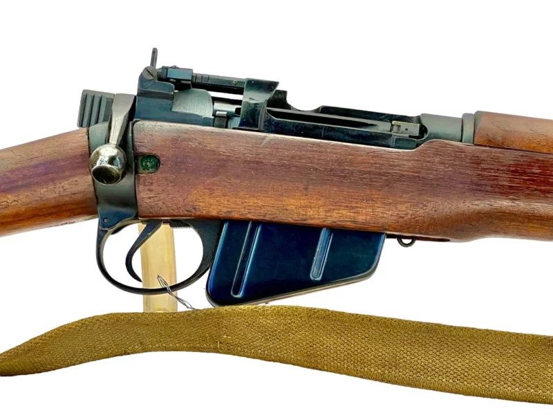 Navy Arms Enfield #4 Mk 1 .303 World War II French Resistance,1944 date "PP" marked, ROF(F) with matching bolt SN PP 0263 - Image 10