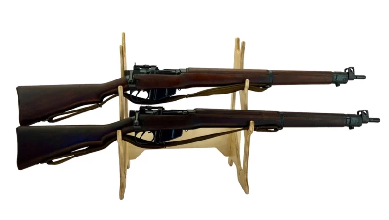 Navy Arms Enfield #4 Mk 1 .303 World War II French Resistance 1944 Dated consecutive serial numbered pair matching serial number bolt - Image 10