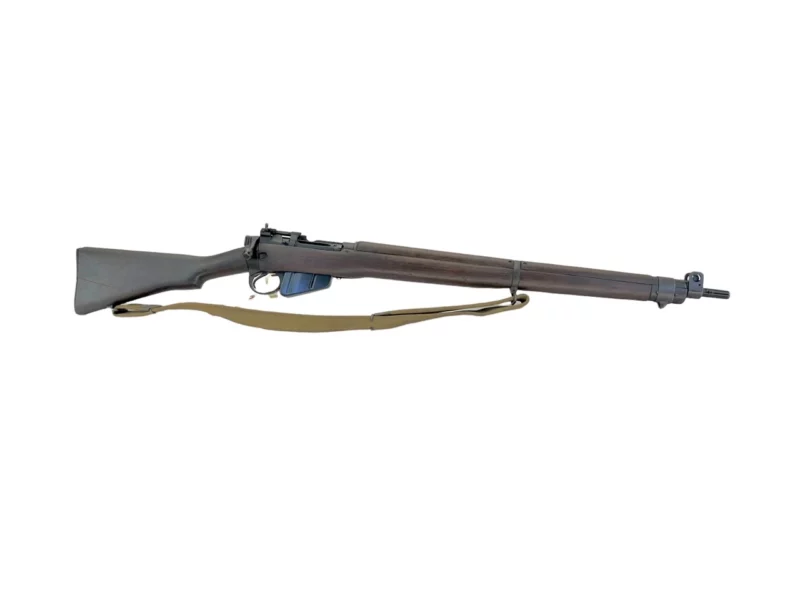 Navy Arms Enfield #4 Mk 1 .303 World War II French Resistance,1944 date "PP" marked, ROF(F) with matching bolt SN PP 0663 - Image 7