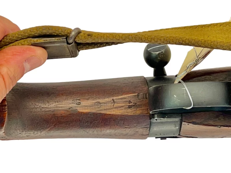 Navy Arms Enfield #4 Mk 1* .303 World War II French Resistance 1944 Dated "BT" marked non-matching SN bolt PP 0990 - Image 18