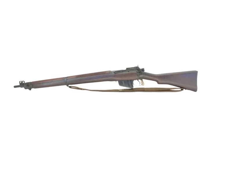 Navy Arms Enfield #4 Mk 1* .303 World War II French Resistance 1944 Dated "BS" and "PP" marked matching serial number bolt PP 1818 - Image 16