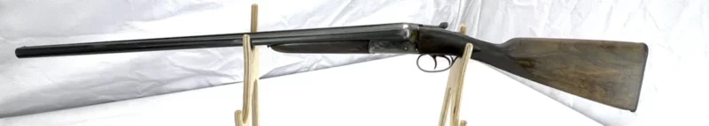 side by side 12ga shotgun AYA Yeoman Boxlock SN 542106 - Image 3