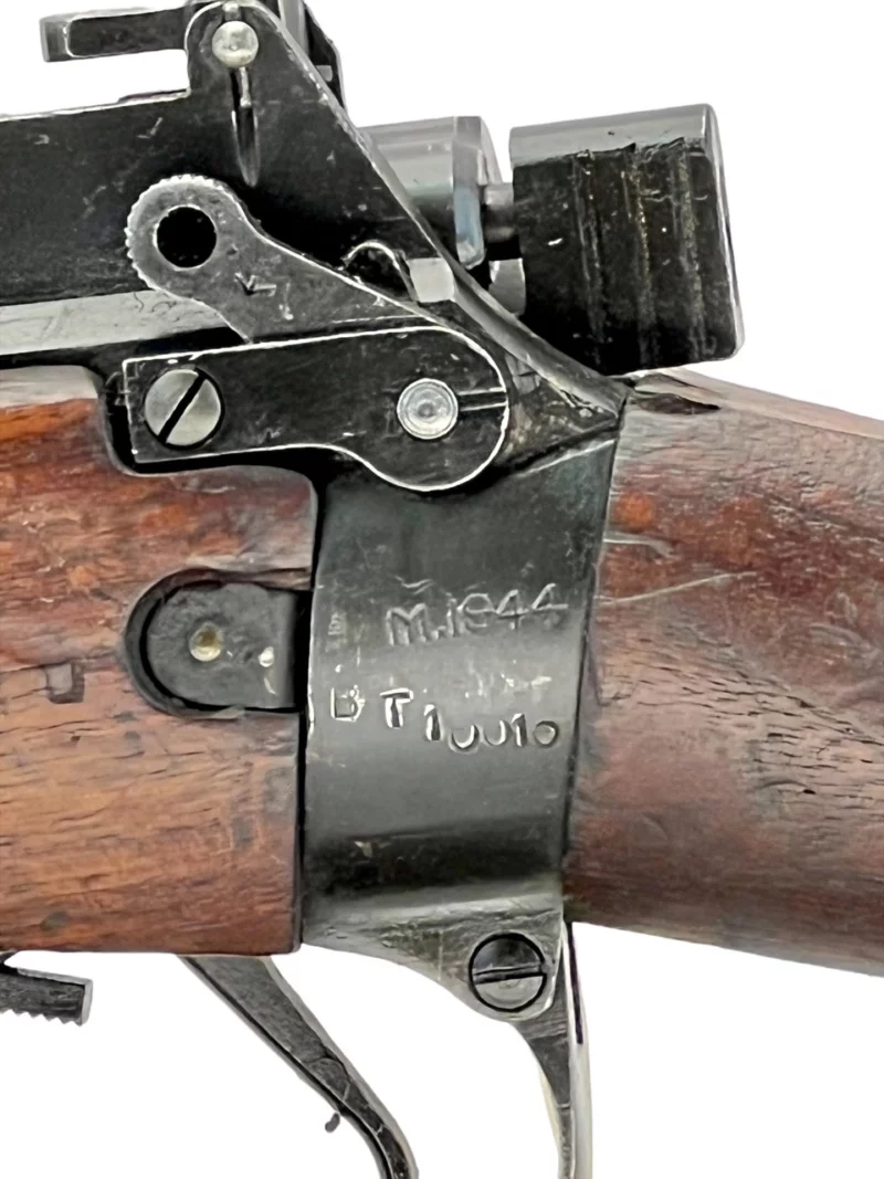 Navy Arms Enfield #4 Mk 1* Maltby Mfg. .303 World War II French Resistance 1944 Dated "BT" marked matching serial number bolt PP 1567 - Image 17
