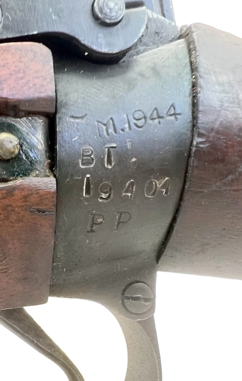 Navy Arms Enfield #4 Mk 1 .303 World War II French Resistance 1944 Dated "BT" and "PP" marked matching serial number bolt PP 0714 - Image 21
